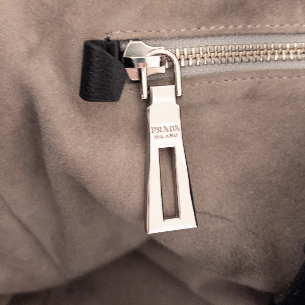 Prada Lambskin Leather Tote