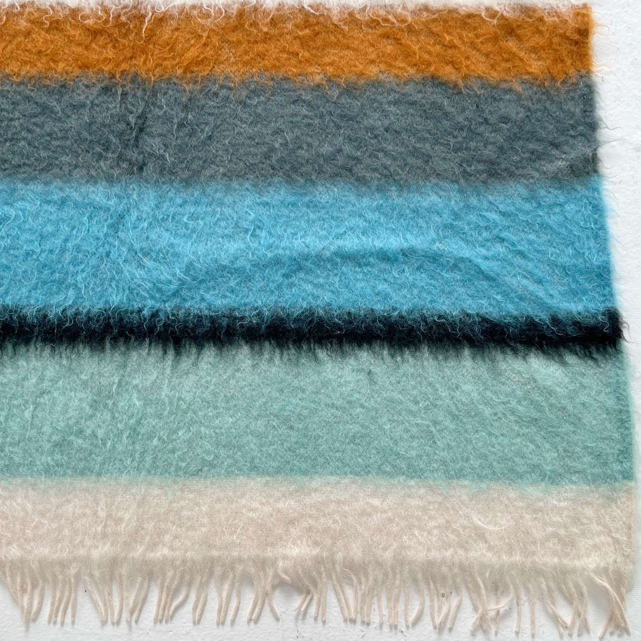 Jonathan Adler Stripe Mohair Throw