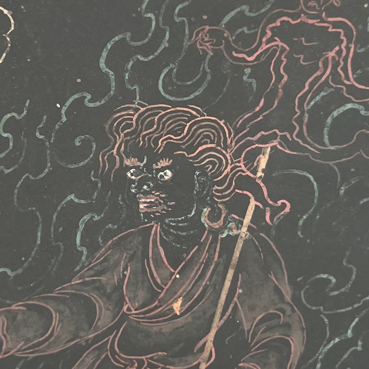 Himalayan Thangka Gouache Painting