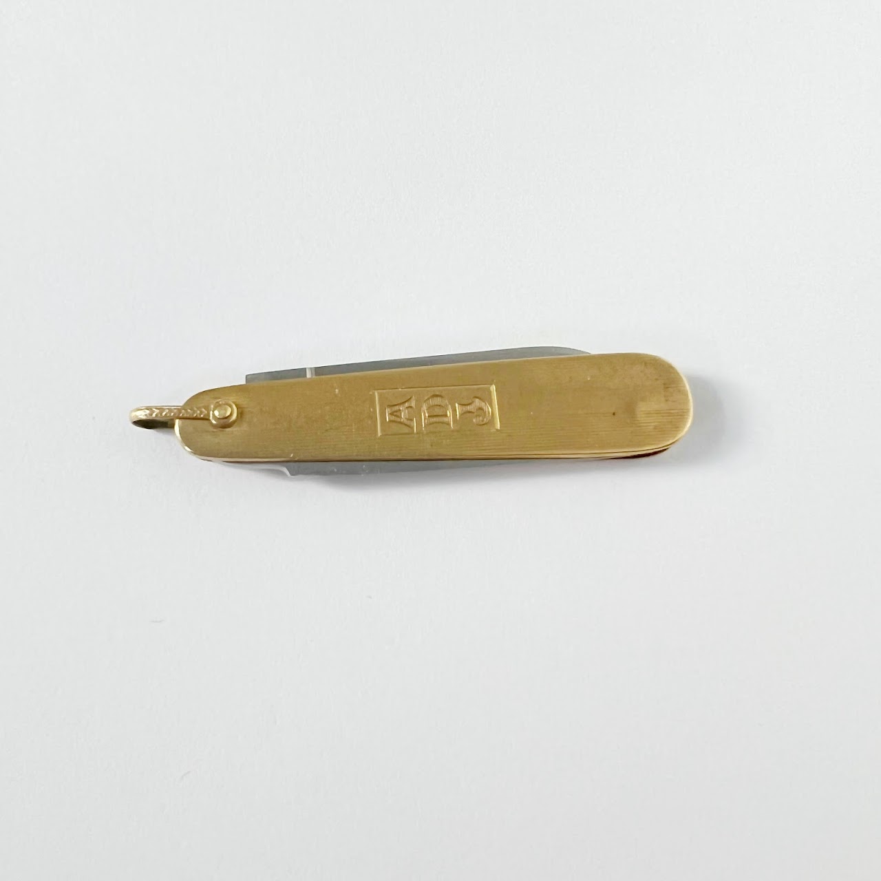 10K Gold Pocket Knife