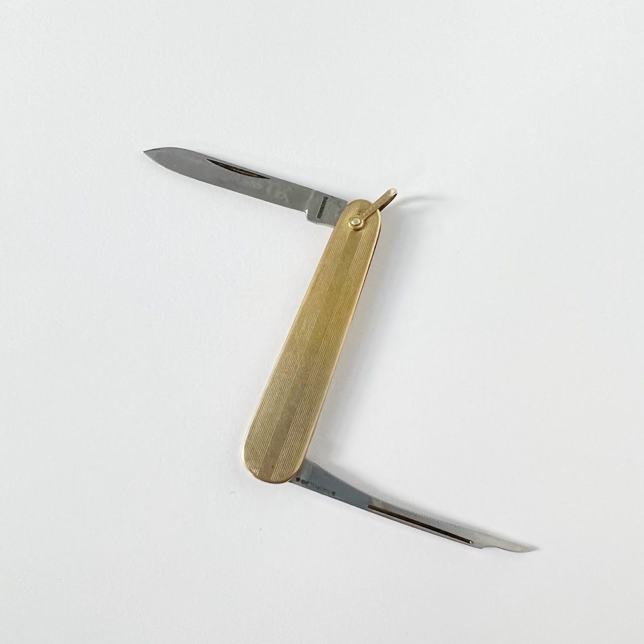 10K Gold Pocket Knife