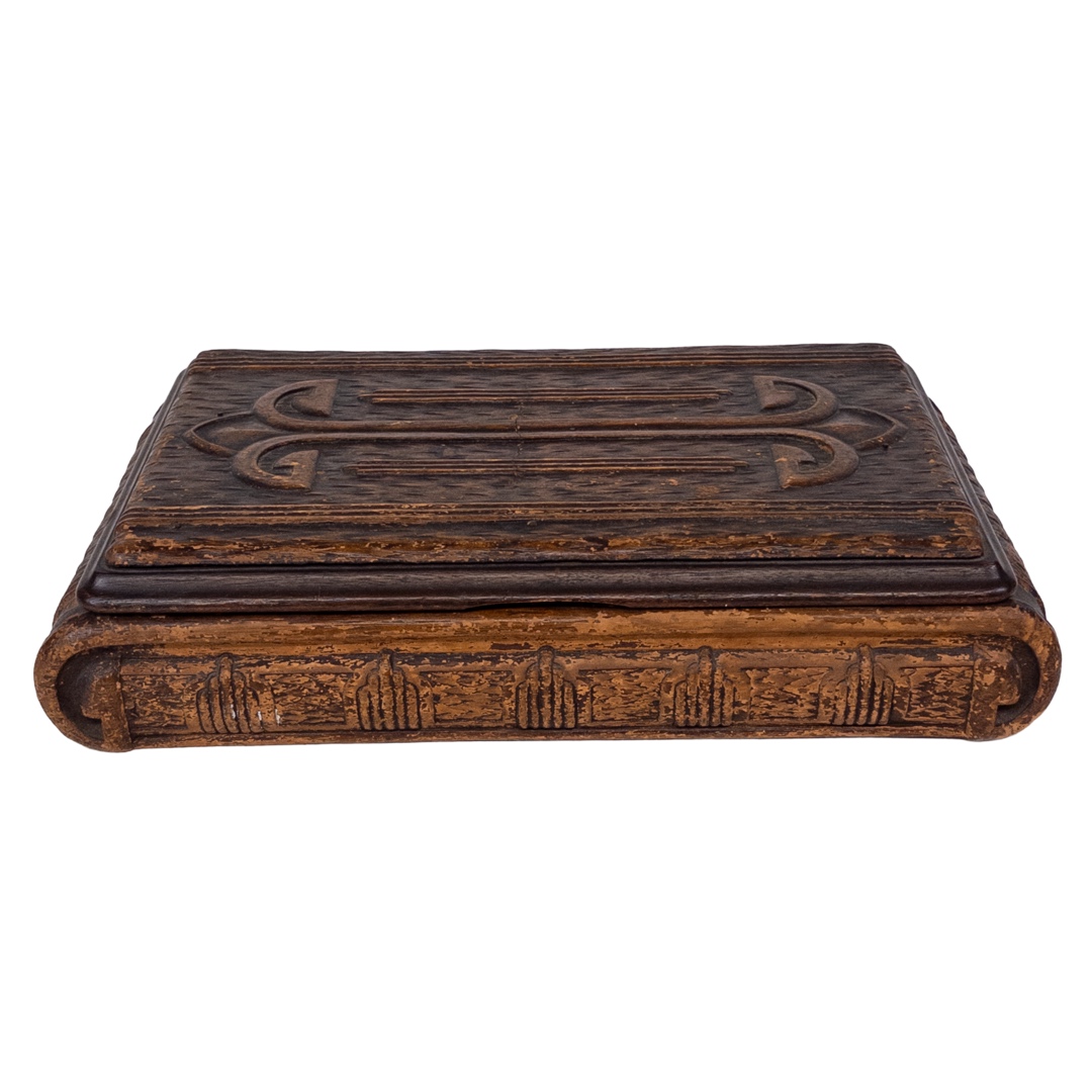 Syroco Wood Decorative Cigar Box