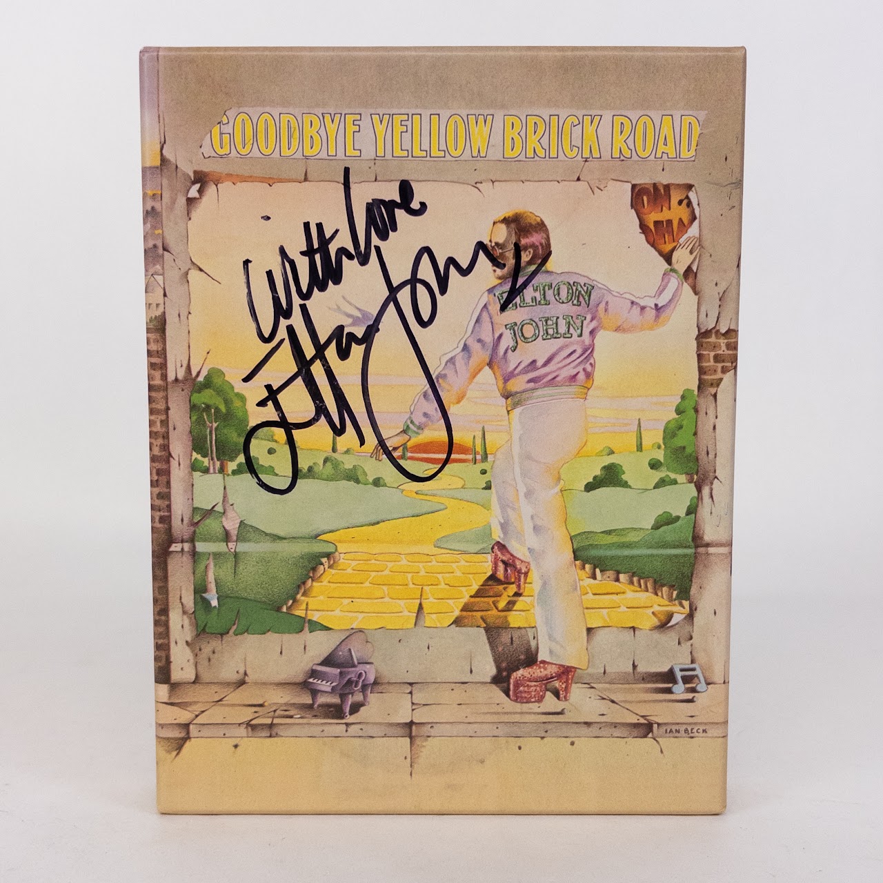 Elton John Mercury 2014 'Yellow Brick Road' Signed Collector Box CD Set