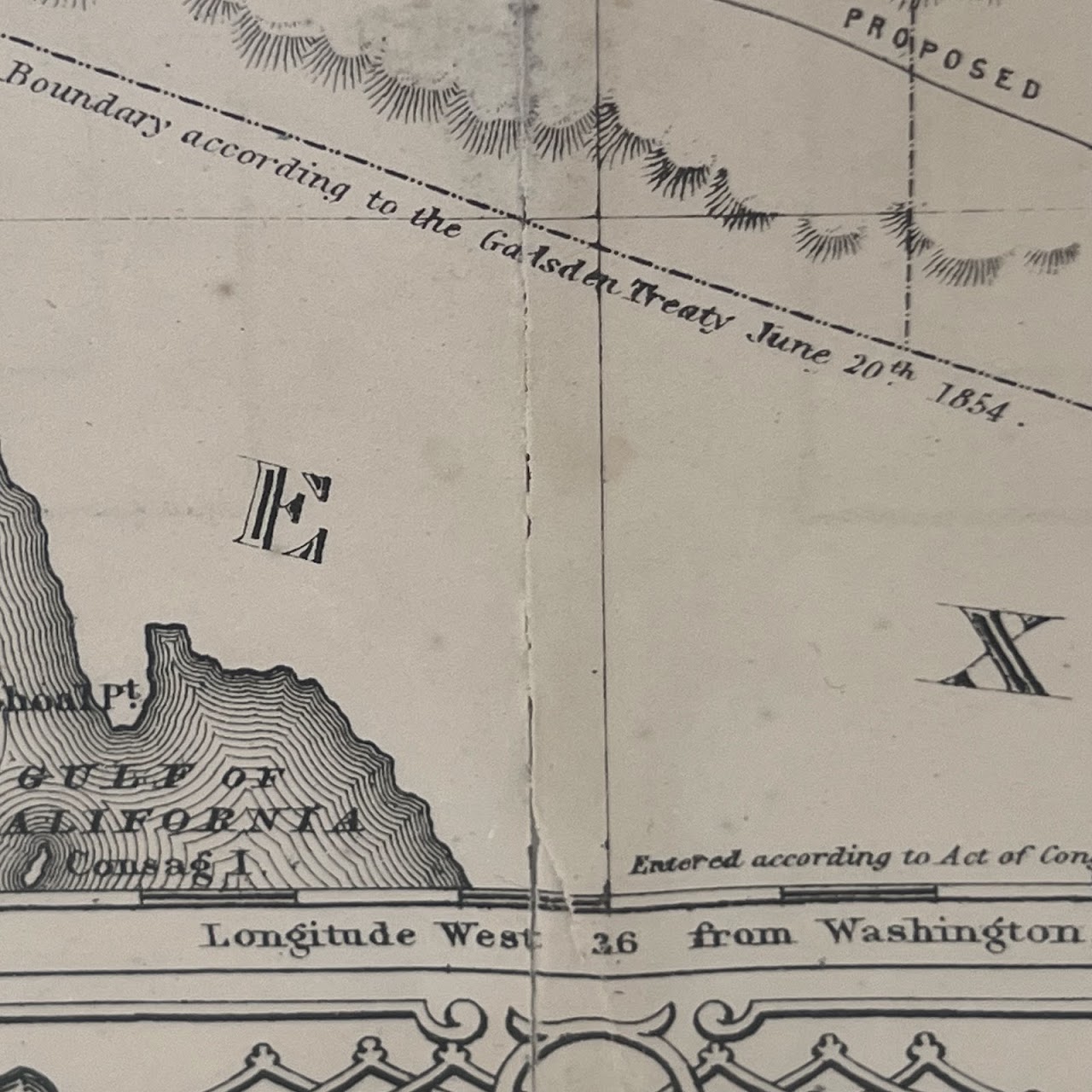 Civil War Era 'Johnson's California, with Utah, Nevada, Colorado...' Map, Circa 1866