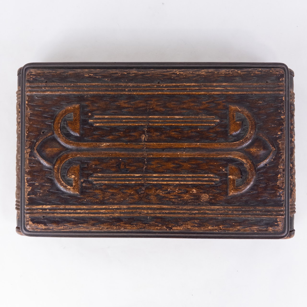 Syroco Wood Decorative Cigar Box