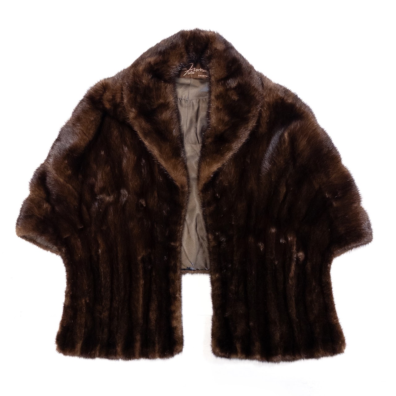 Furlan Spritzer Furs Mink Short Cape