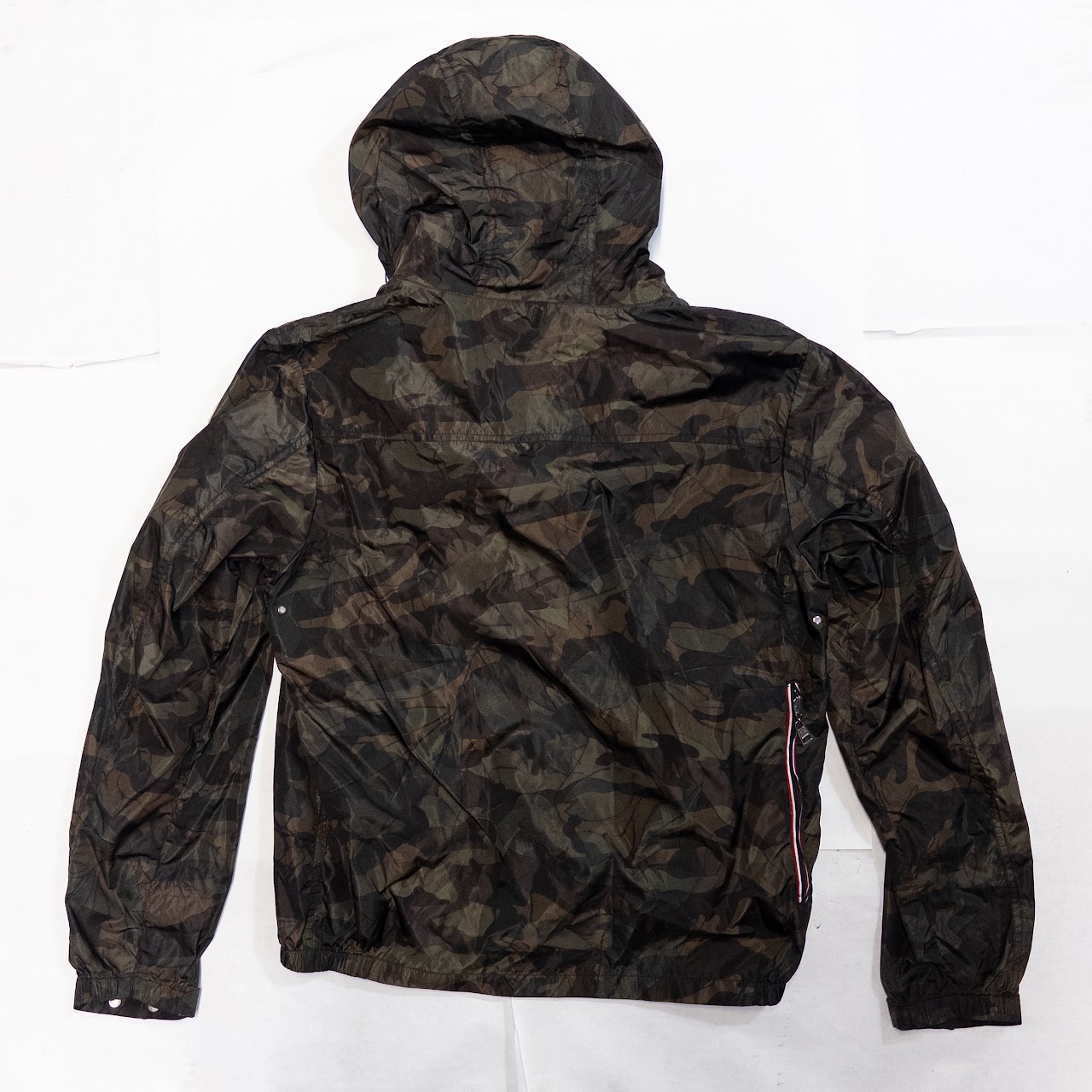 Moncler Nath Camouflage Hooded Windbreaker Jacket