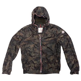 Moncler Nath Camouflage Hooded Windbreaker Jacket