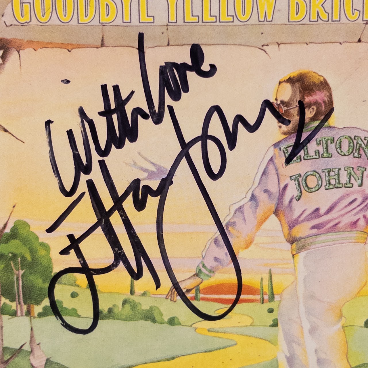 Elton John Mercury 2014 'Yellow Brick Road' Signed Collector Box CD Set