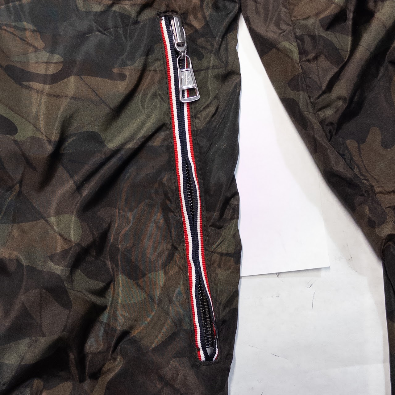 Moncler Nath Camouflage Hooded Windbreaker Jacket