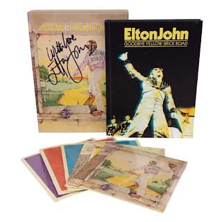 Elton John Mercury 2014 'Yellow Brick Road' Signed Collector Box CD Set