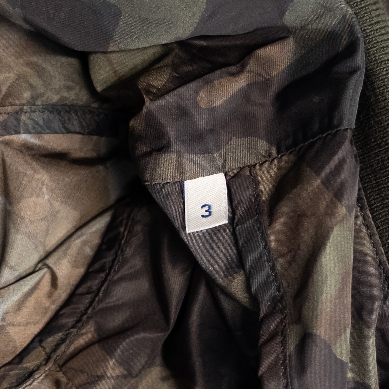 Moncler Nath Camouflage Hooded Windbreaker Jacket