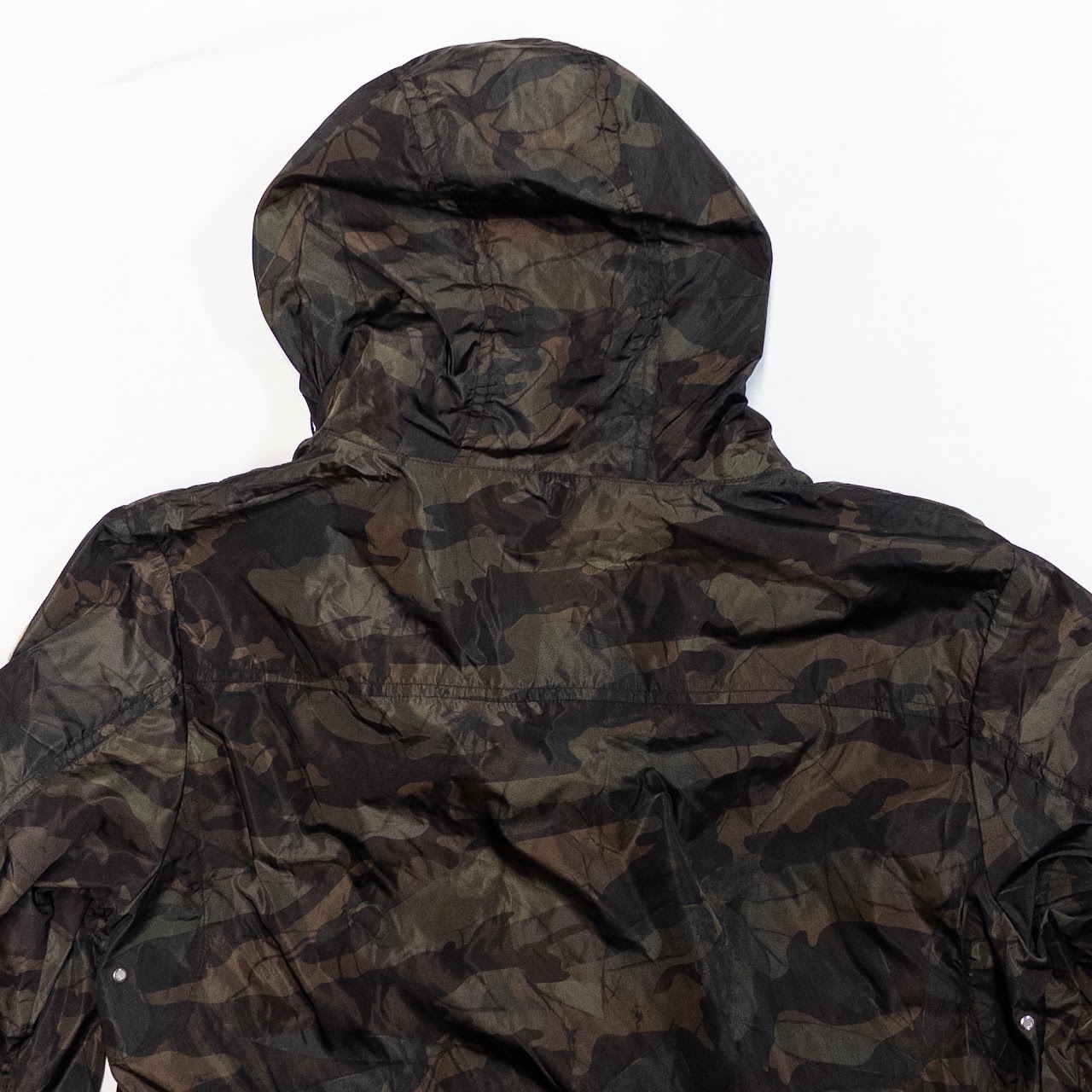 Moncler Nath Camouflage Hooded Windbreaker Jacket