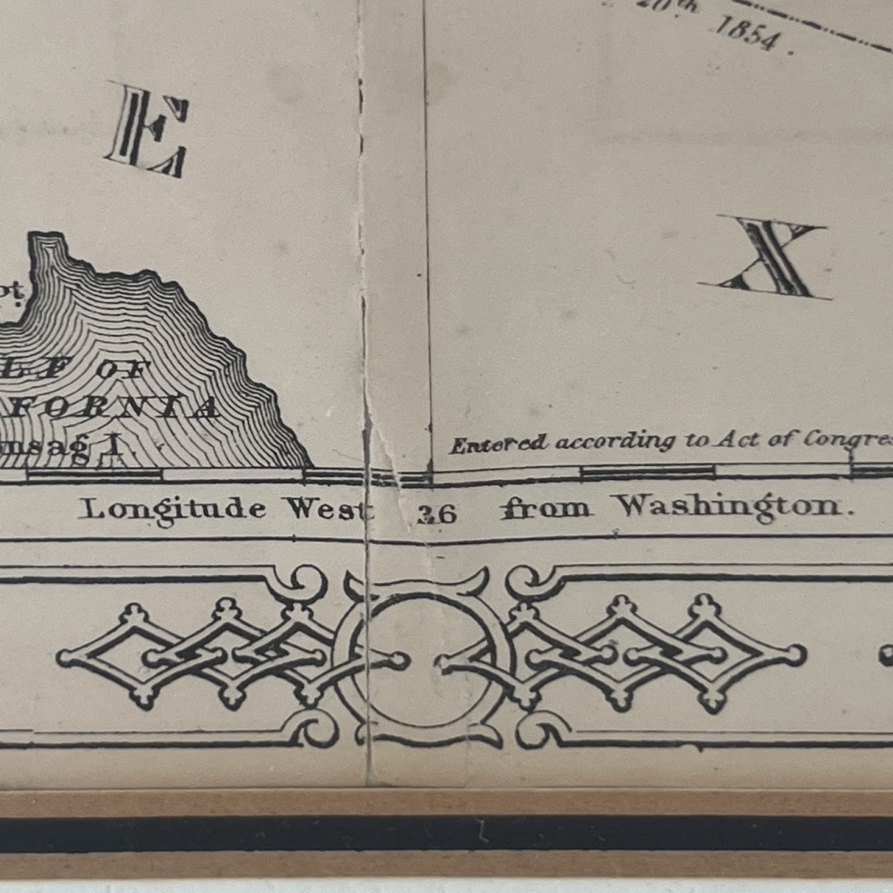 Civil War Era 'Johnson's California, with Utah, Nevada, Colorado...' Map, Circa 1866