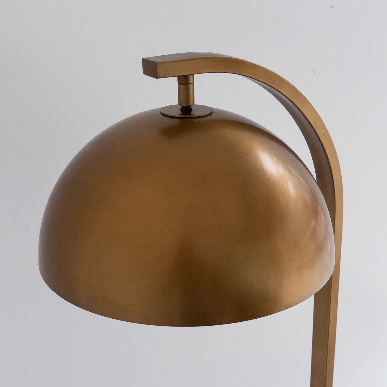 Brass Modernist Floor Lamp