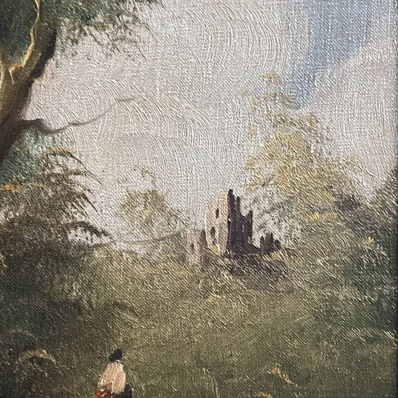 Landscape with Castle Oil Paiting