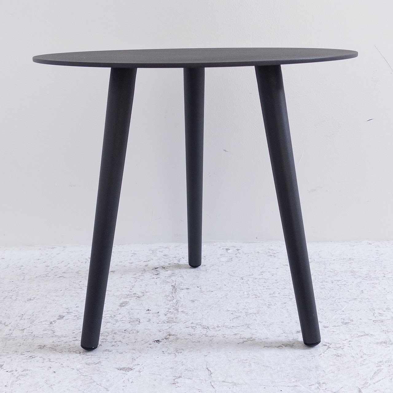 Small Round Metal Side Table