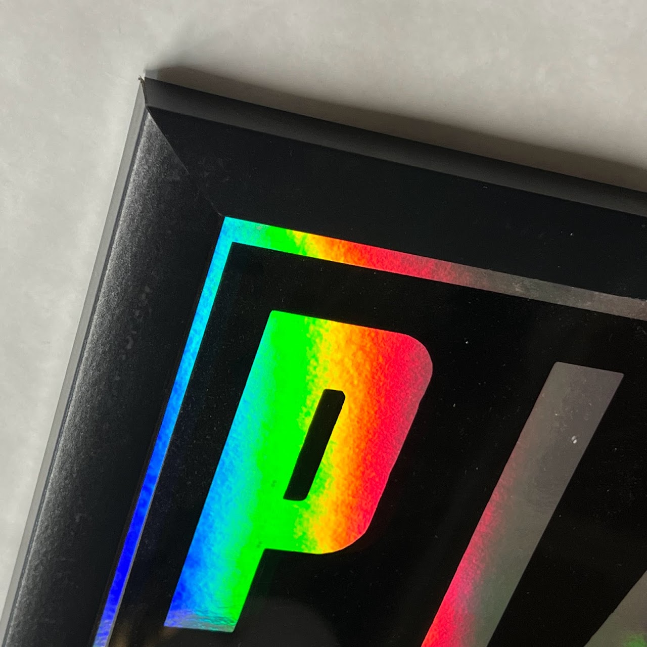 Jason Pulgarin Signed Pixies Silkscreen on Rainbow Foil Concert Poster