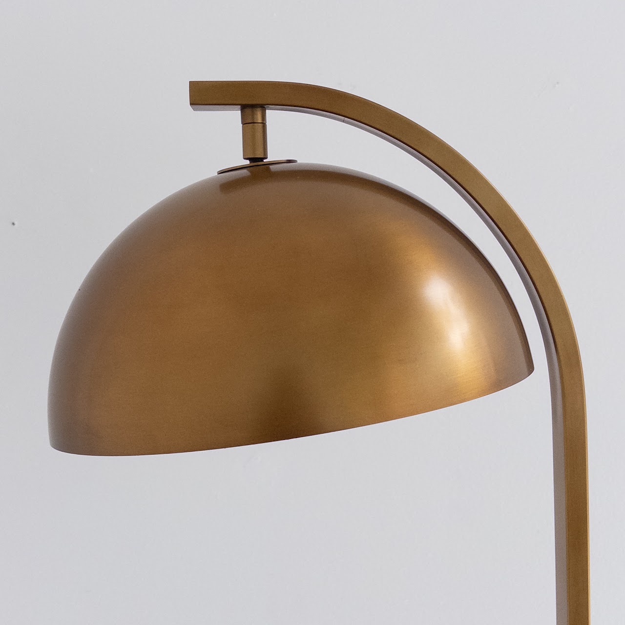 Brass Modernist Floor Lamp