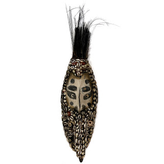 Papua New Guinean Cowrie Shell Small Mask