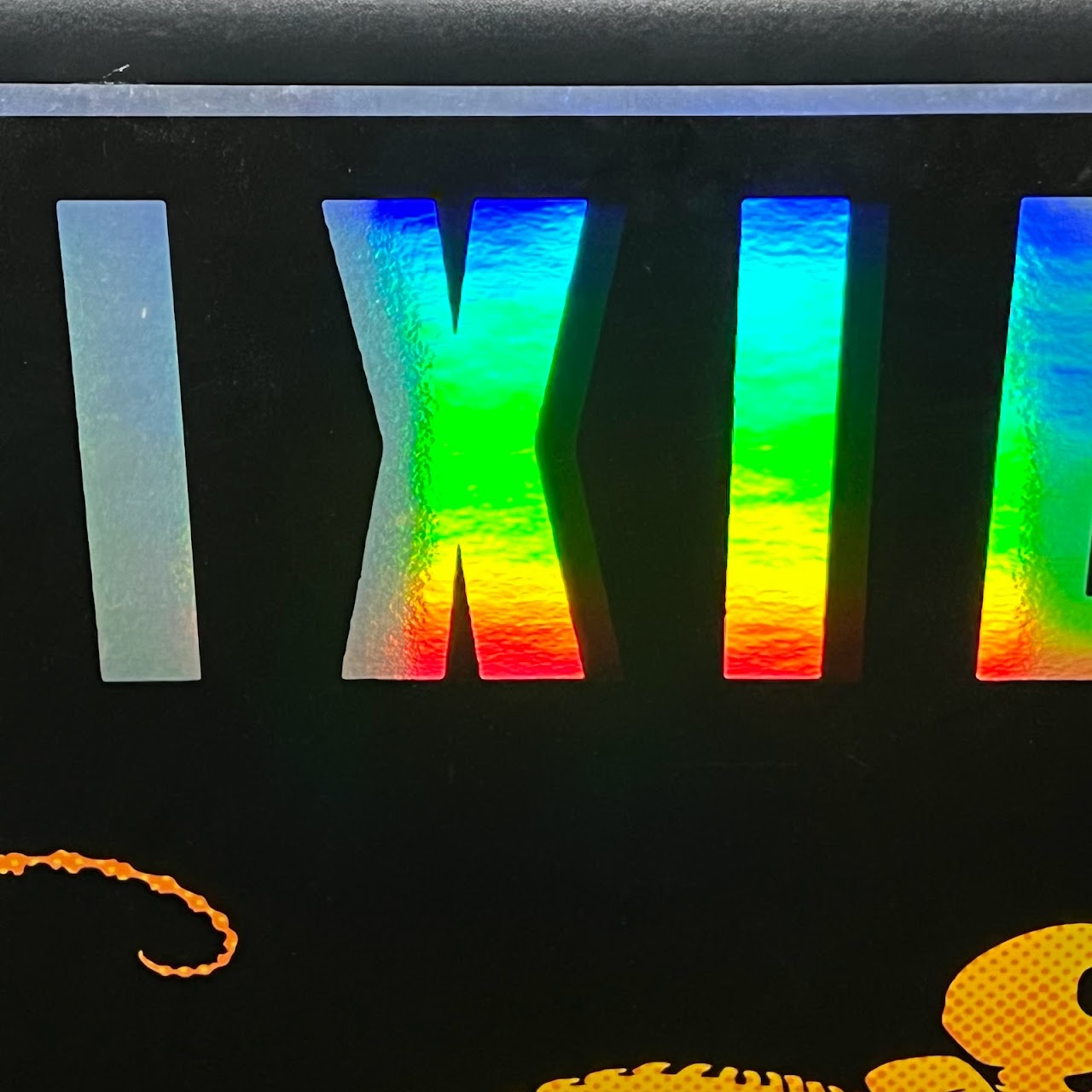 Jason Pulgarin Signed Pixies Silkscreen on Rainbow Foil Concert Poster