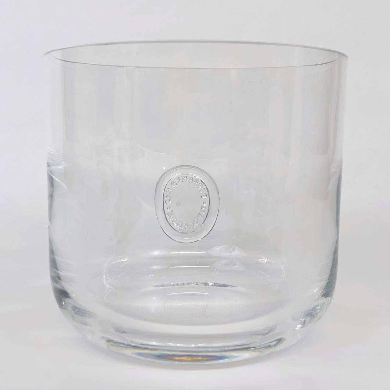 Tiffany & Co. Crystal Seal Ice Bucket