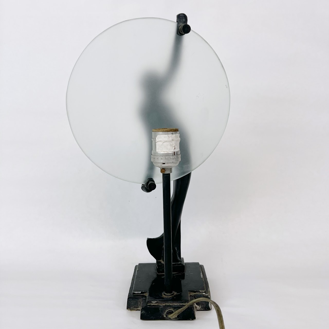 Art Deco Revival Figural Table Lamp
