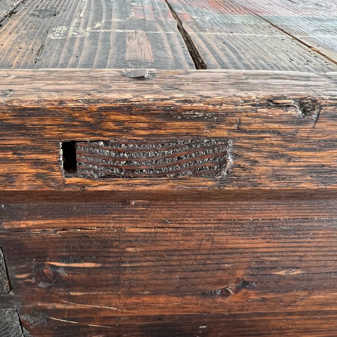 18th C. Alsatian Hand-Painted Wedding Chest