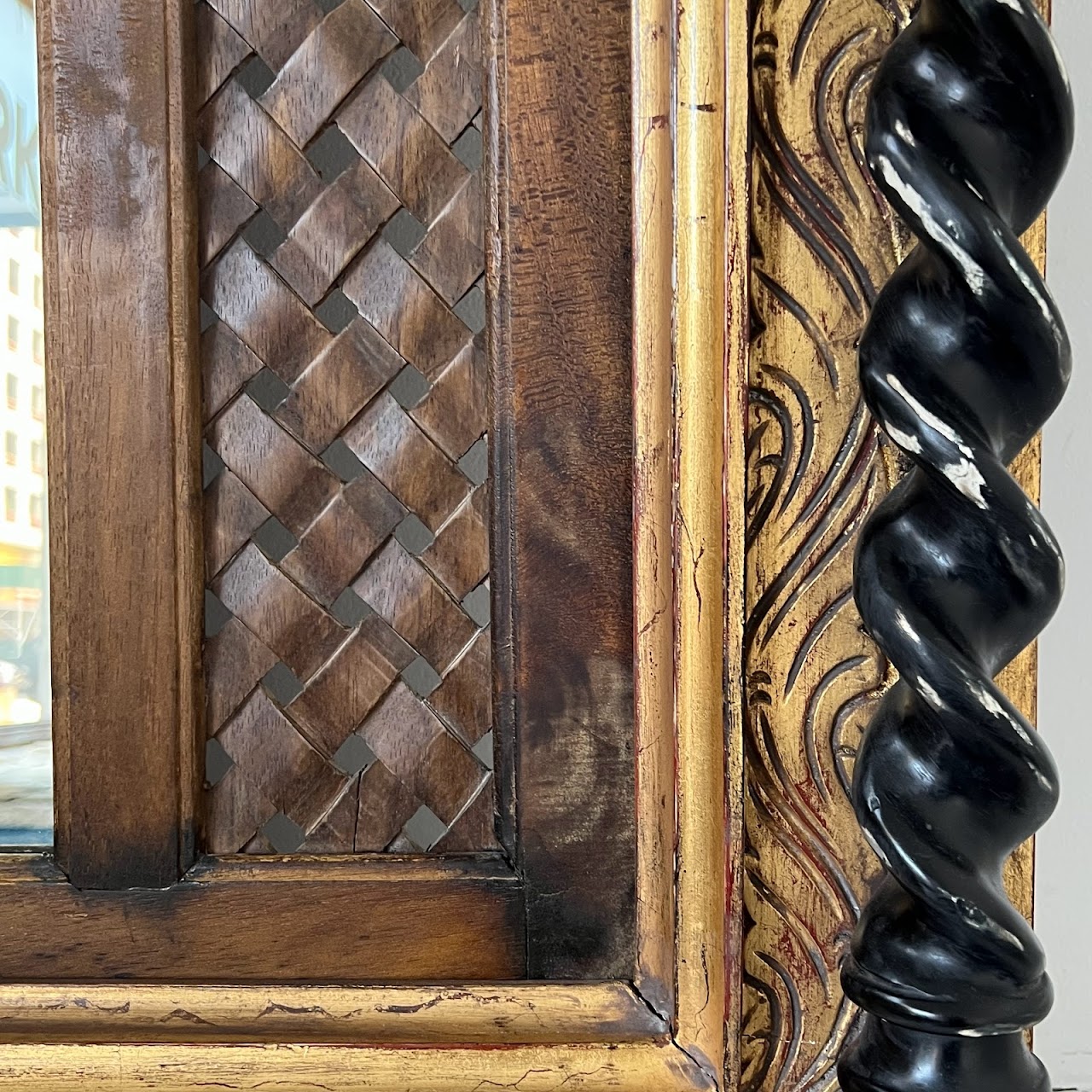 Carved Gilt Mantel Mirror