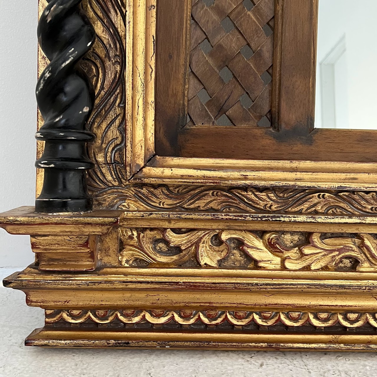 Carved Gilt Mantel Mirror