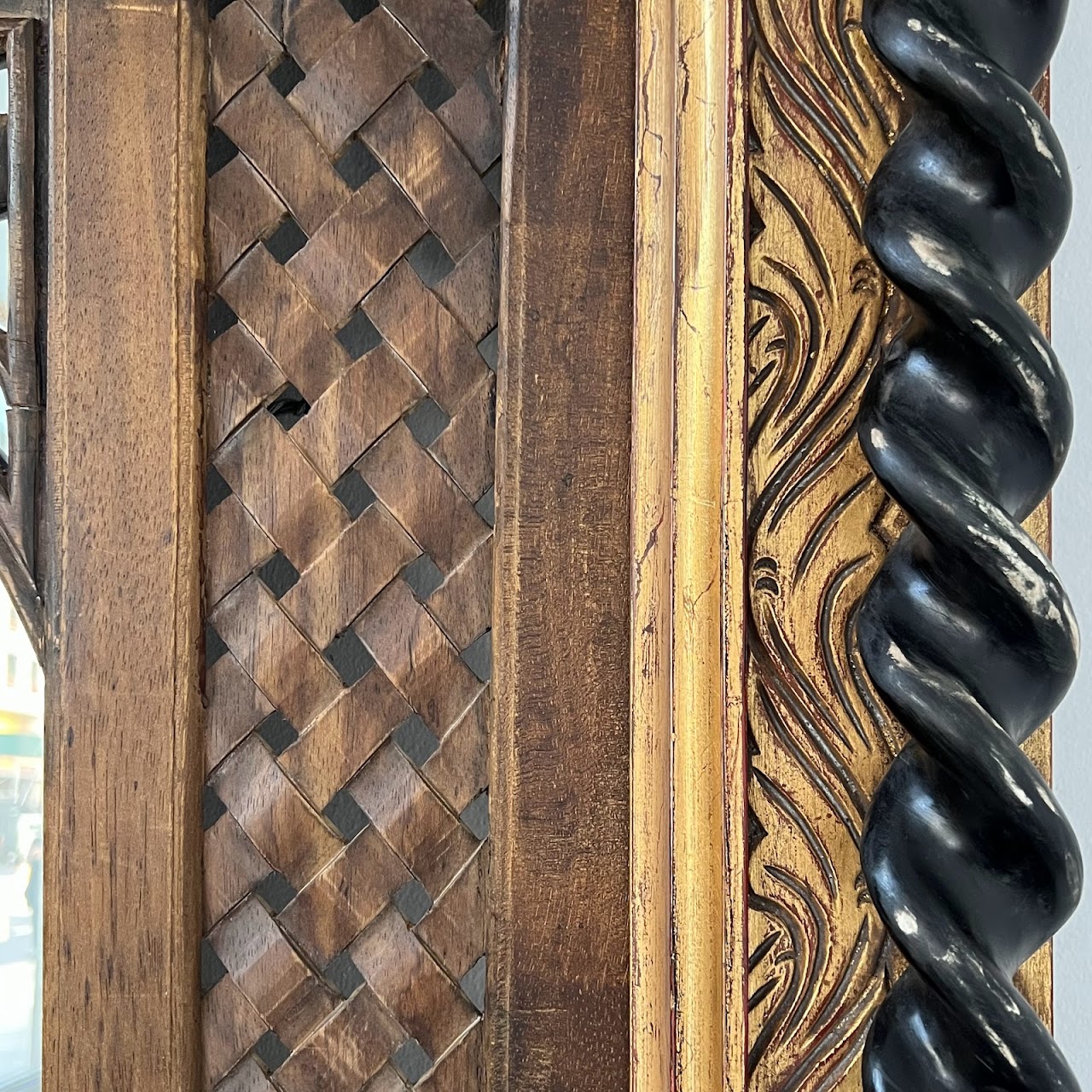 Carved Gilt Mantel Mirror