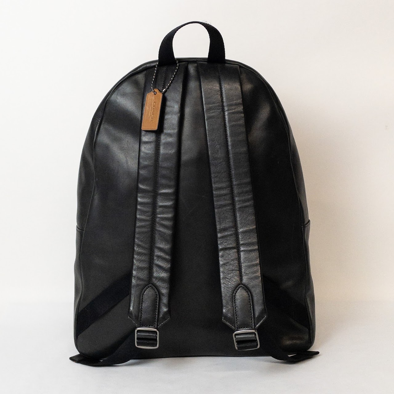 Coach Leather Two-Tone Backpack