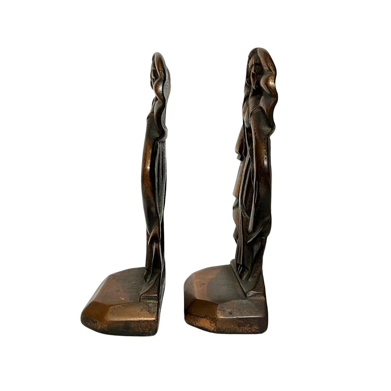 Art Moderne Deco Style Vintage Bookends