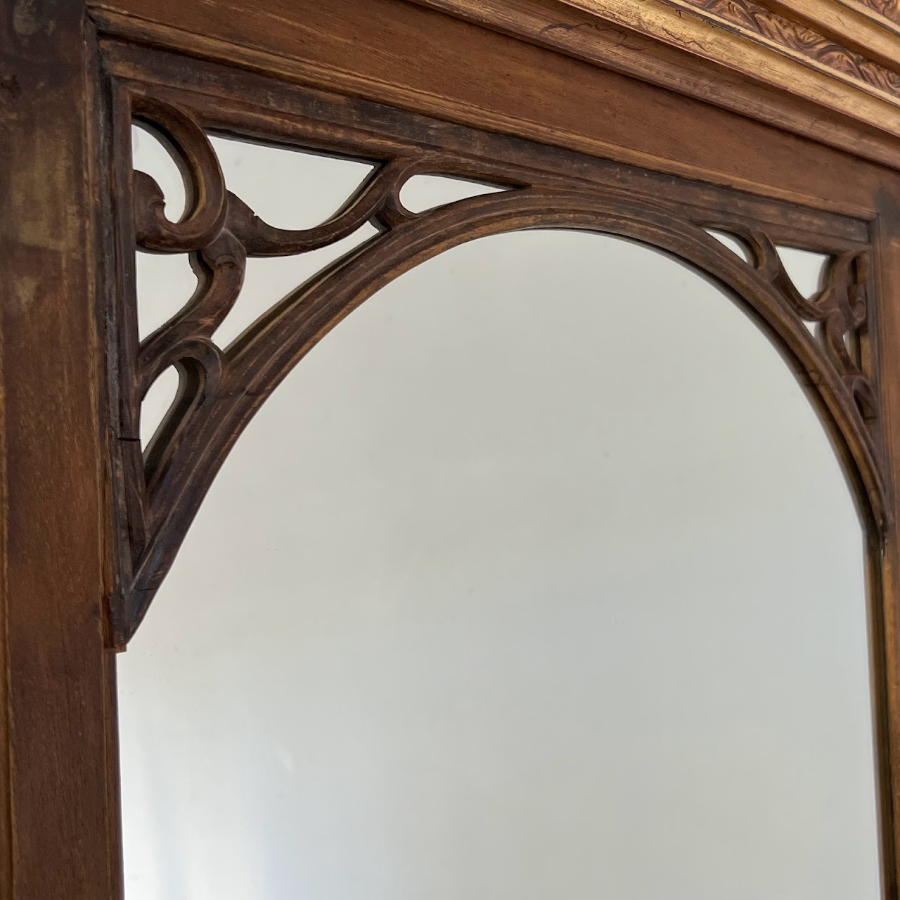 Carved Gilt Mantel Mirror