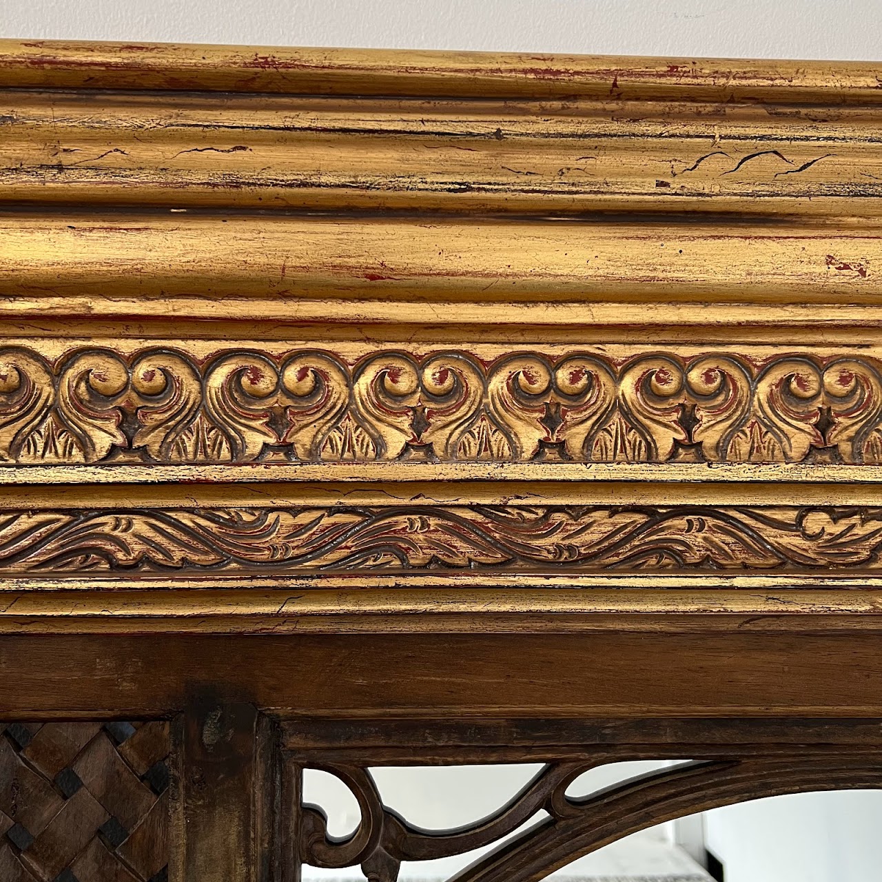 Carved Gilt Mantel Mirror