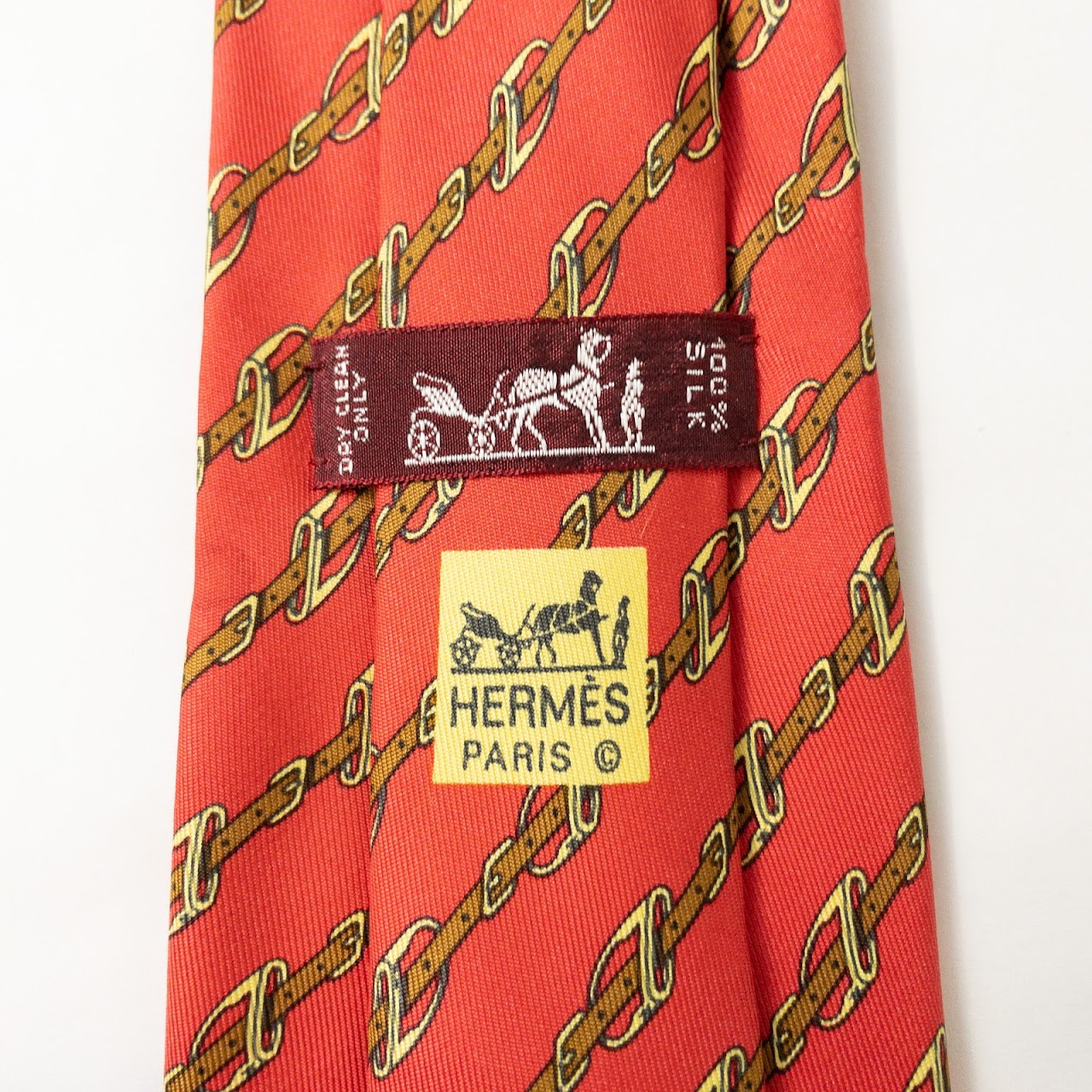 Hermès Bridle Necktie