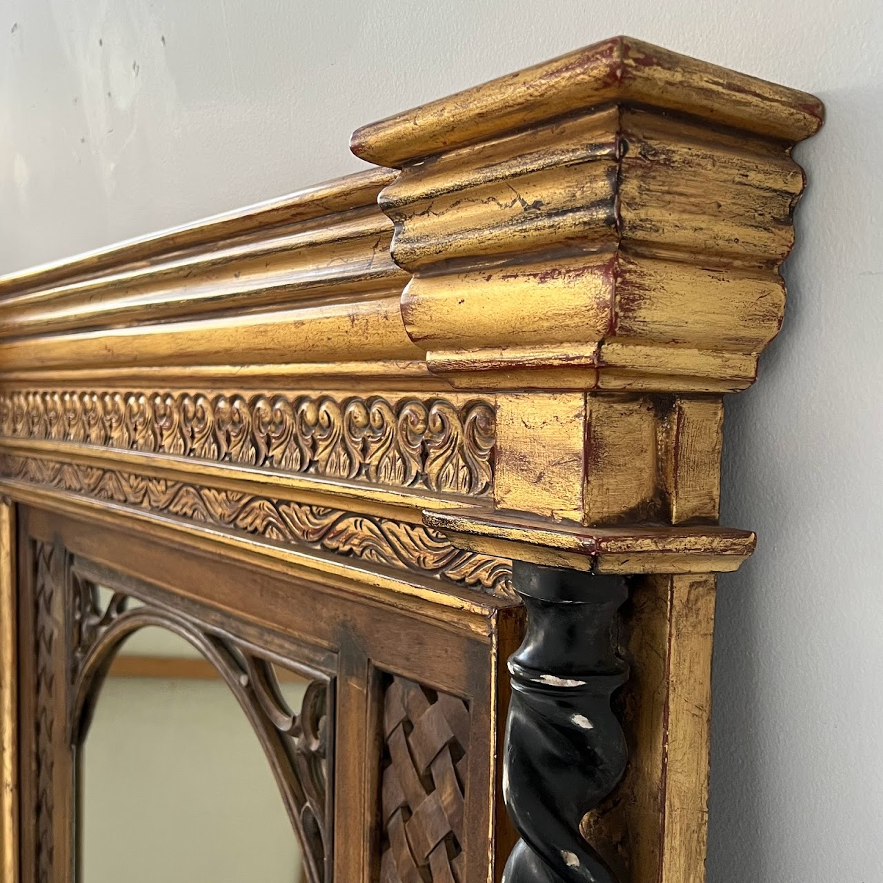 Carved Gilt Mantel Mirror