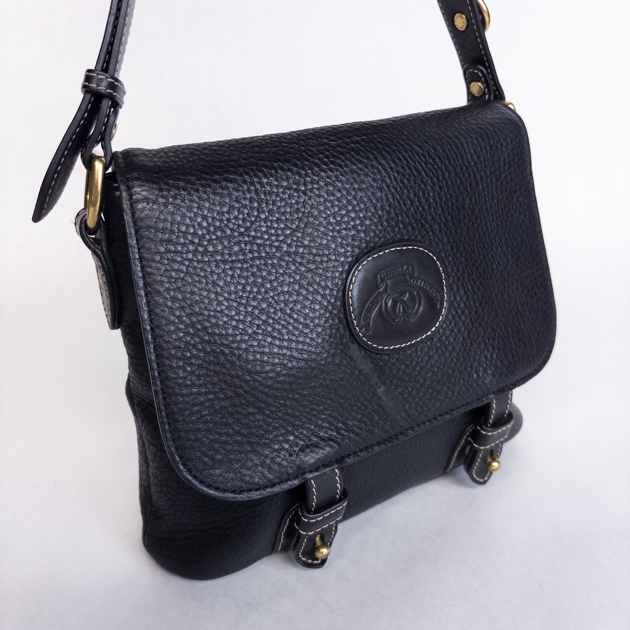 Ghurka Leather Crossbody Bag