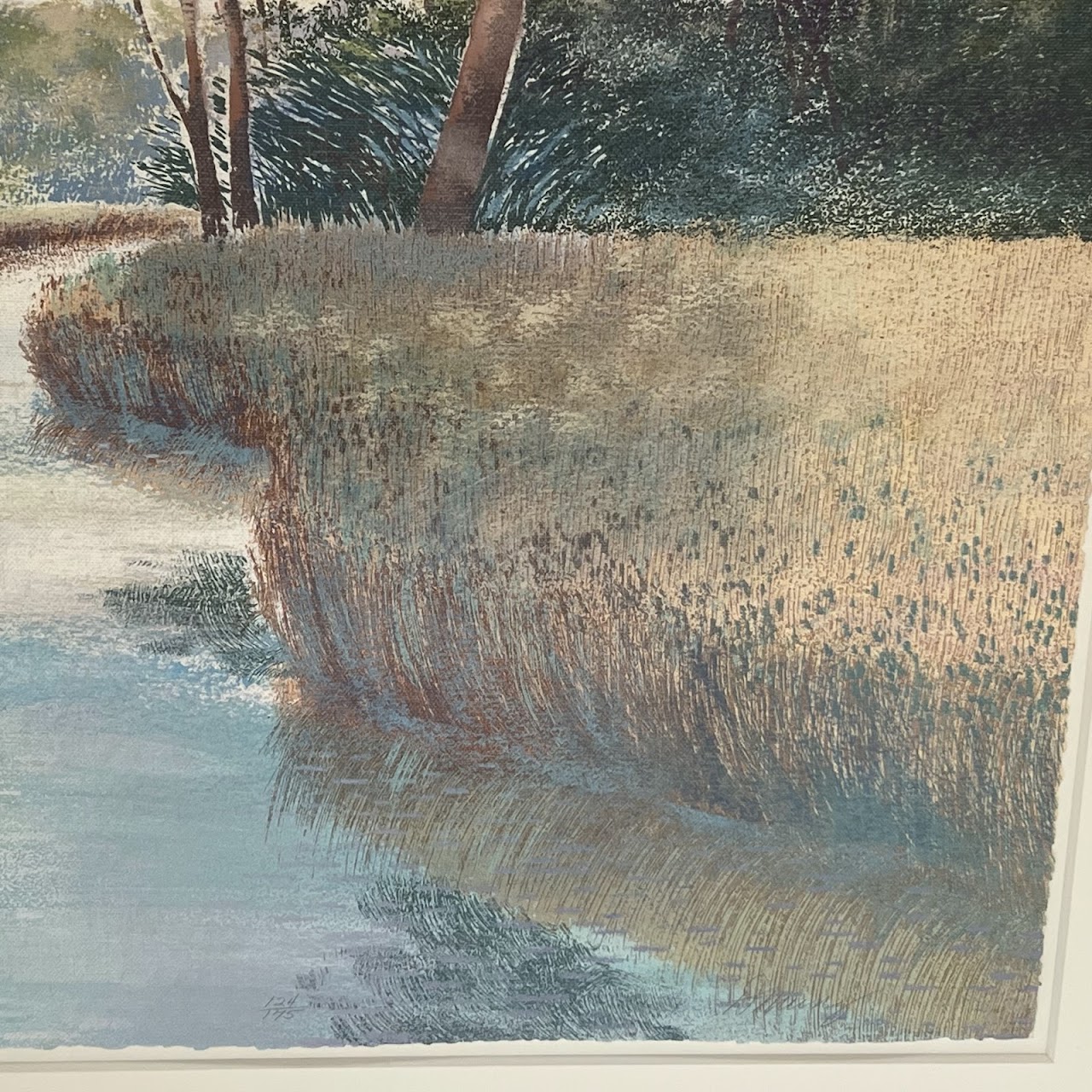 Don Munz 'Woodbridge Marsh' Signed Serigraph