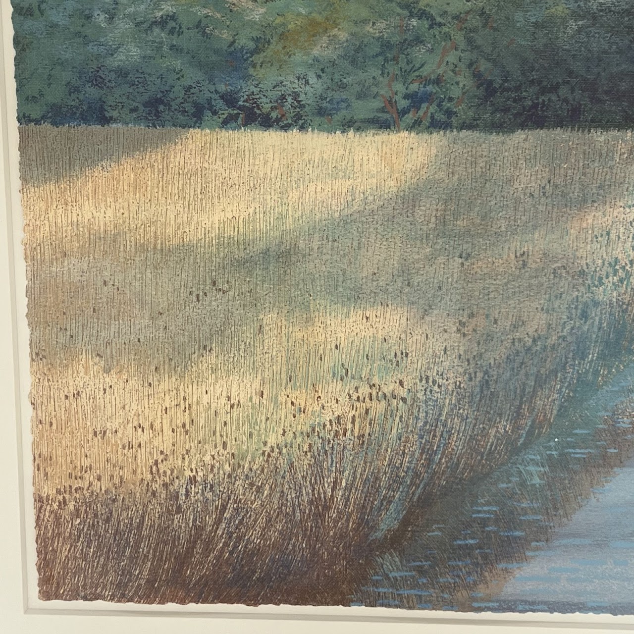 Don Munz 'Woodbridge Marsh' Signed Serigraph