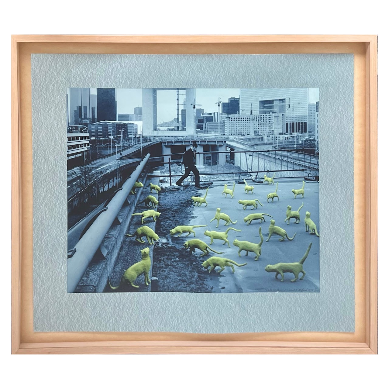 Sandy Skoglund 'Cats in Paris' Signed Photo Lithograph