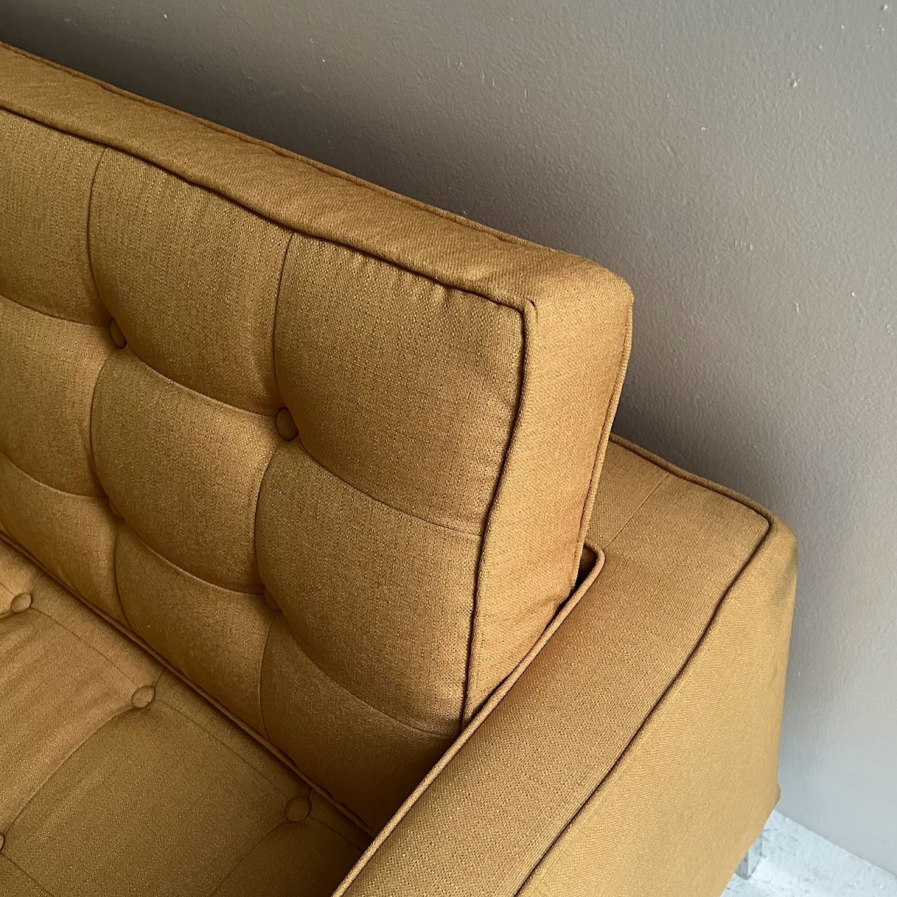 Tufted Contemporary Loveseat #2