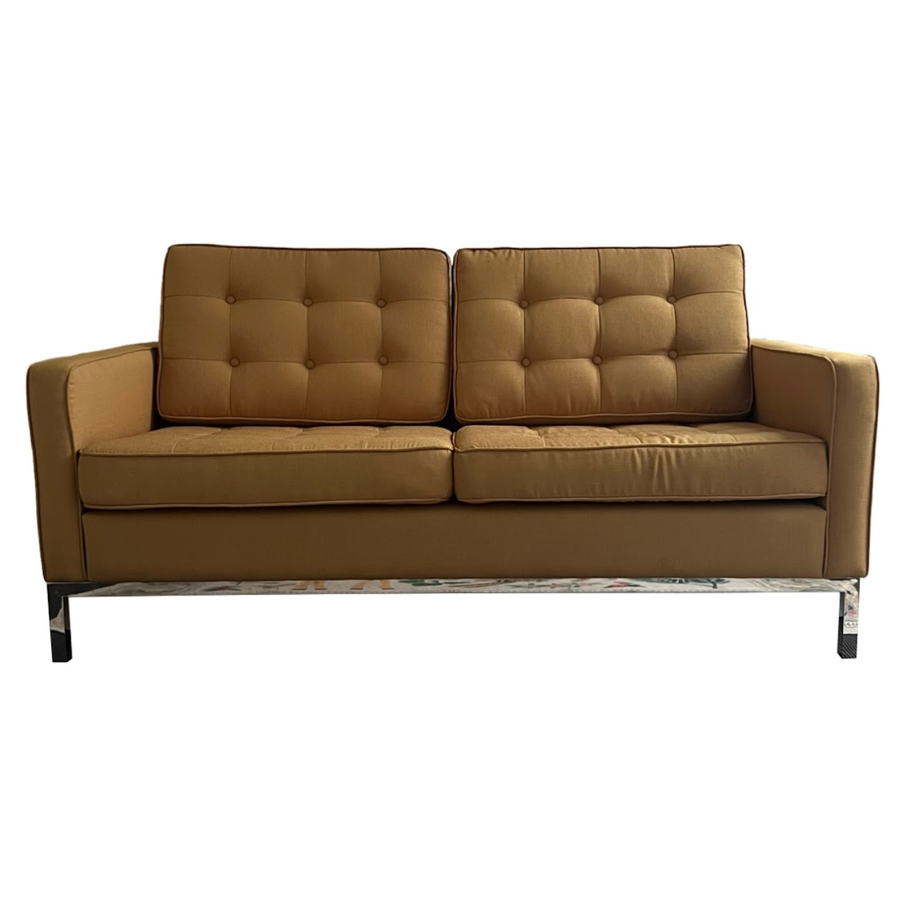 Tufted Contemporary Loveseat #2