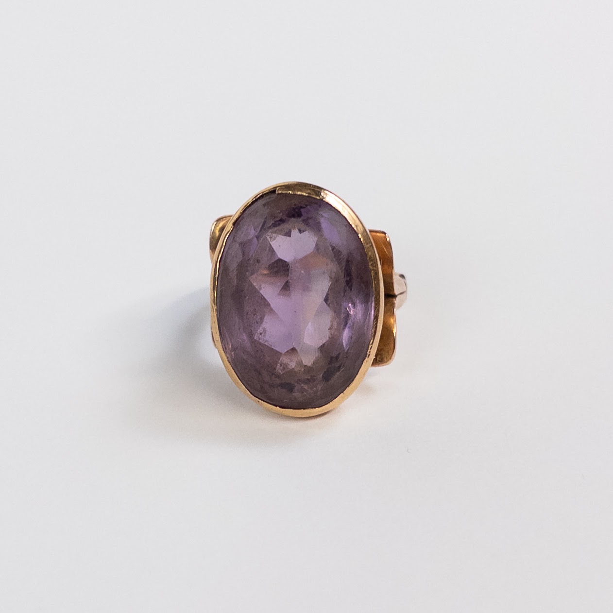 14K Gold and Amethyst Ring