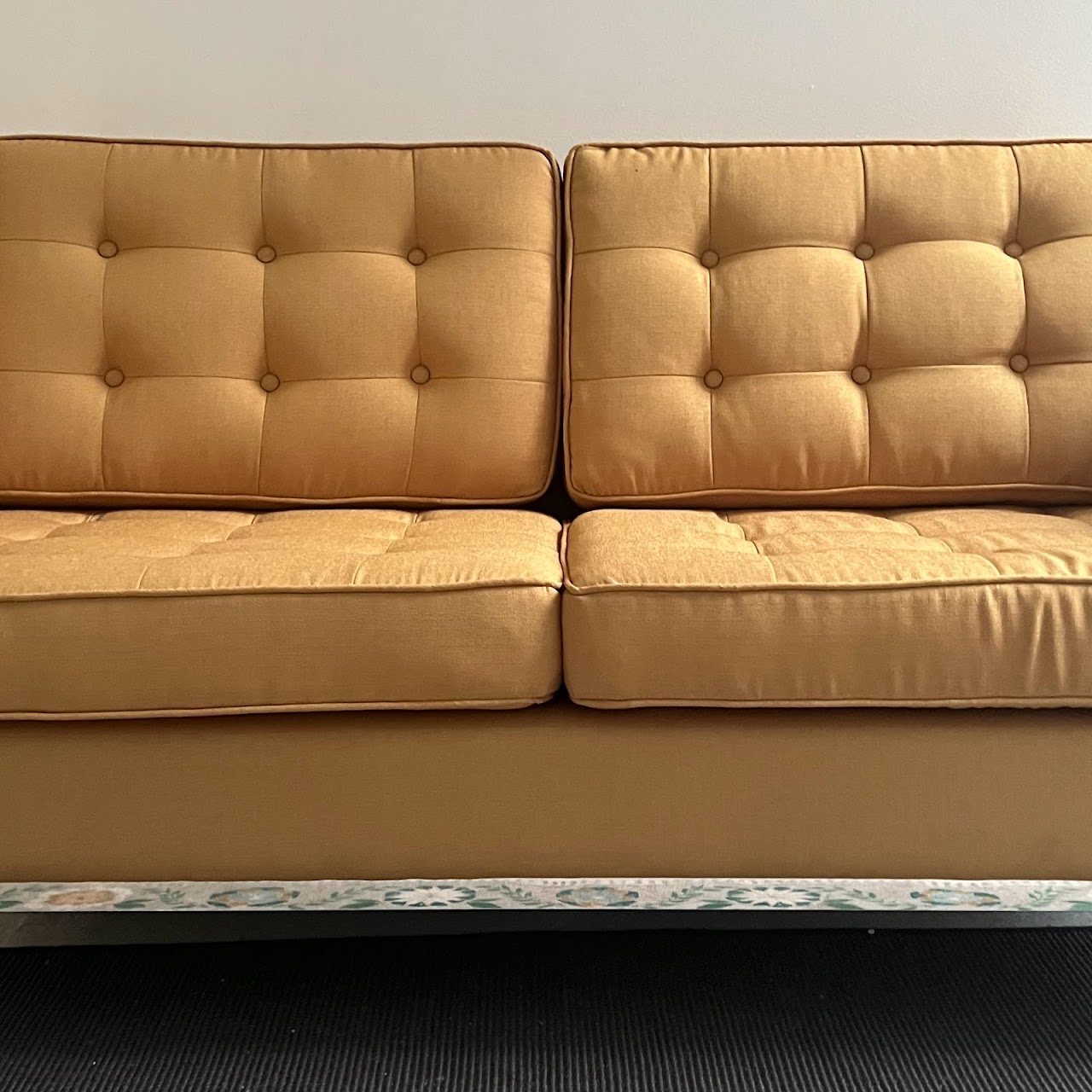 Tufted Contemporary Loveseat #2