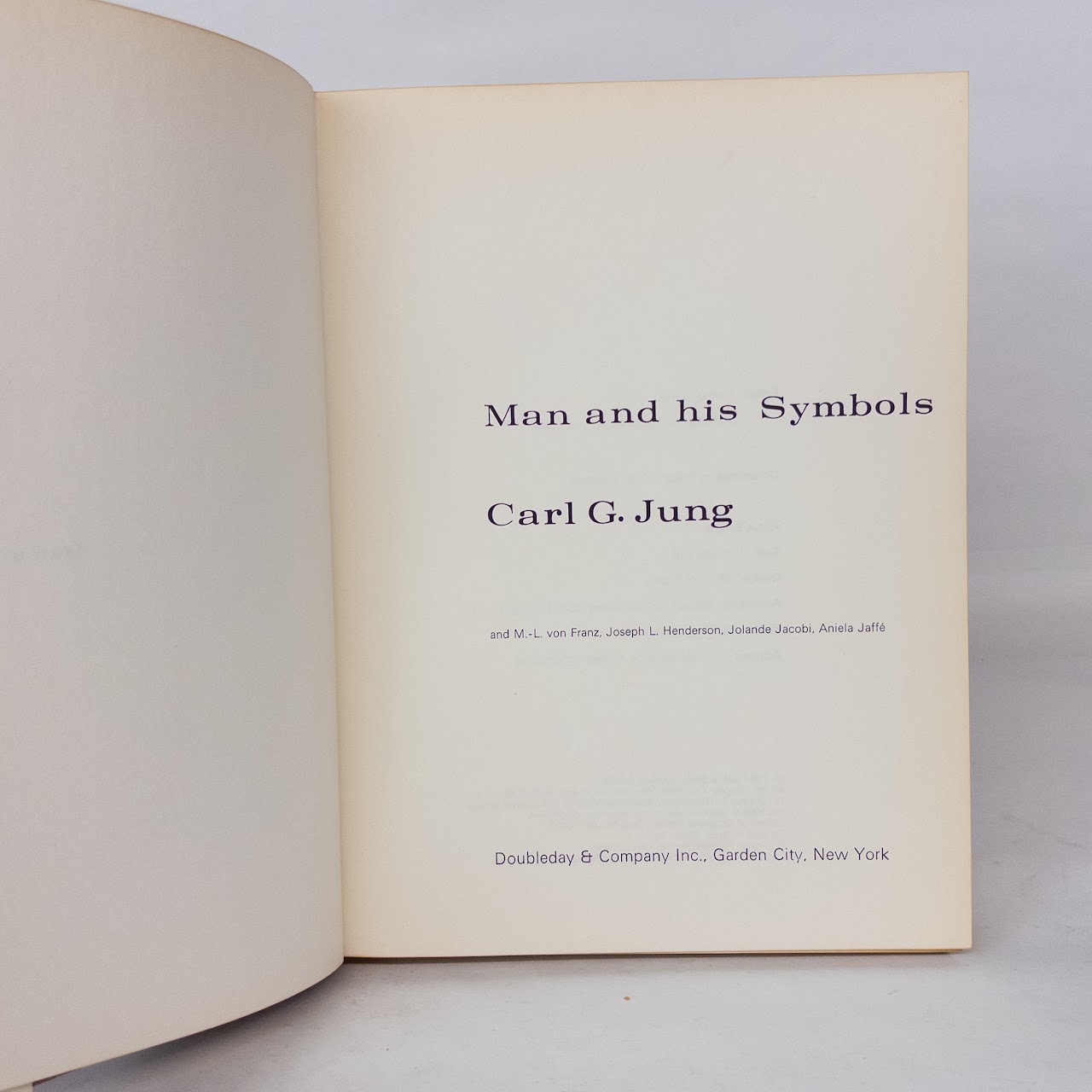 Carl Jung: 'Man and His Symbols' First Edition