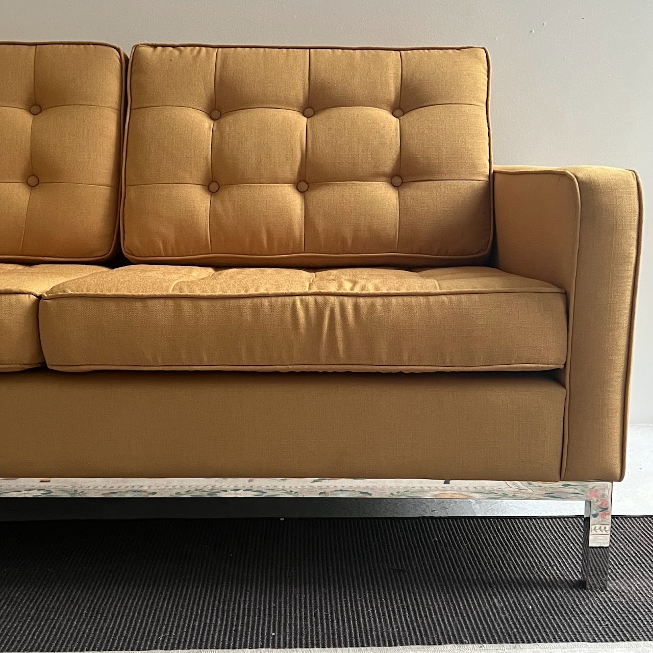 Tufted Contemporary Loveseat #2