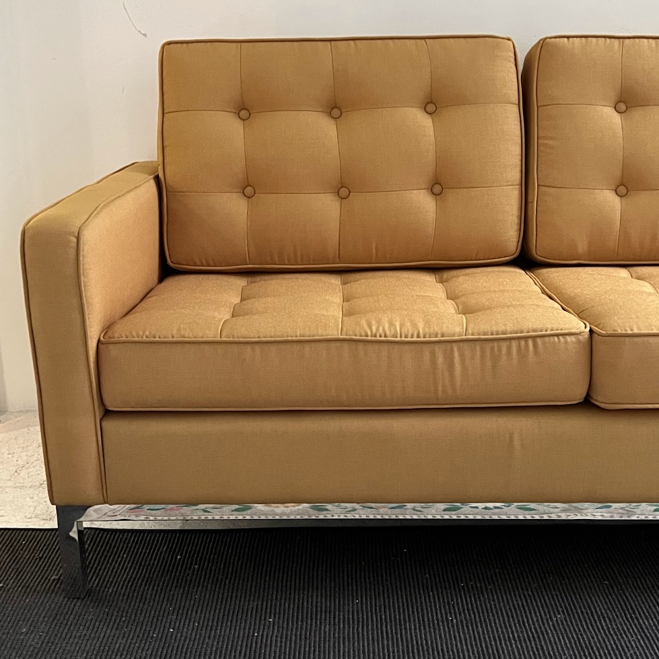 Tufted Contemporary Loveseat #1