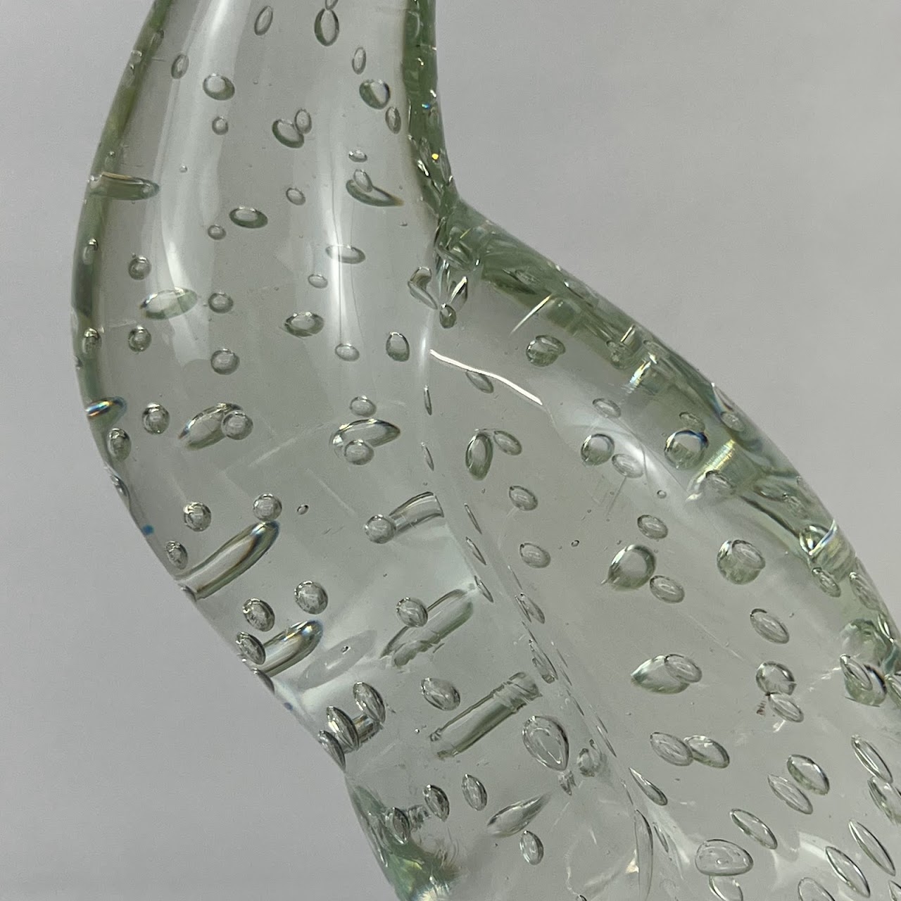 Art Glass Pheasant Statuette