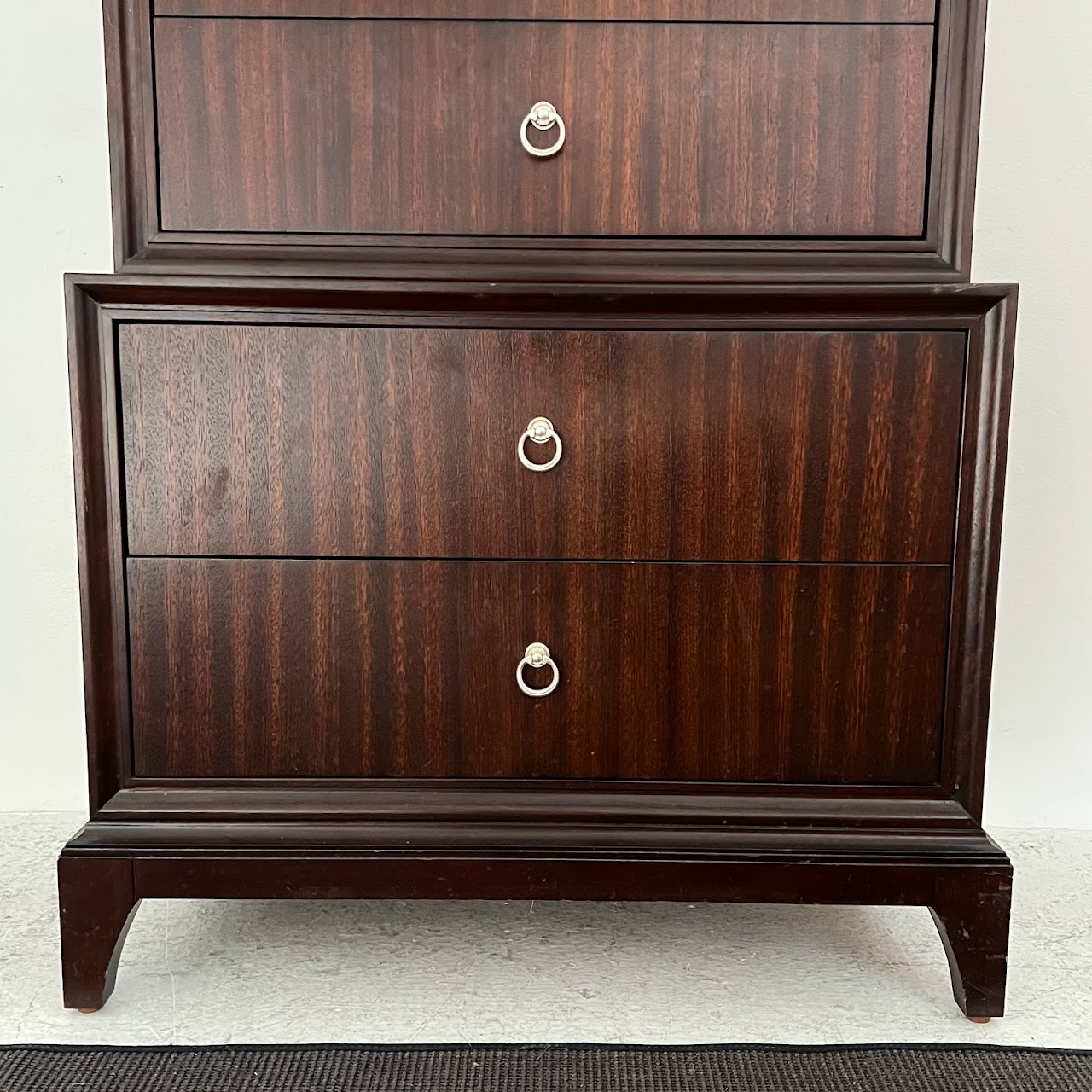 Ethan Allen Tiered Six-Drawer Highboy Dresser